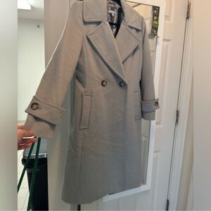 🛑SOLD Antonio Melani Chic BlueGray Double-Breasted Coat